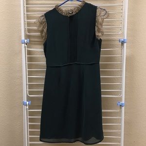 Green Anthropologie Dress Size 4